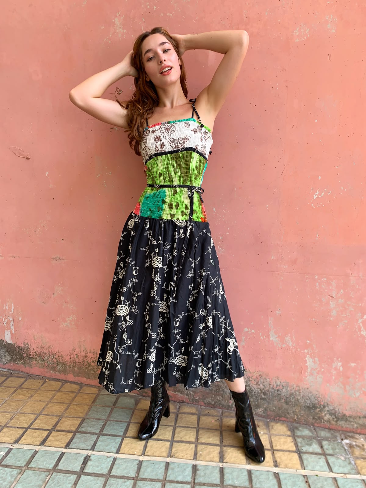 Garden Party Tiered Maxi