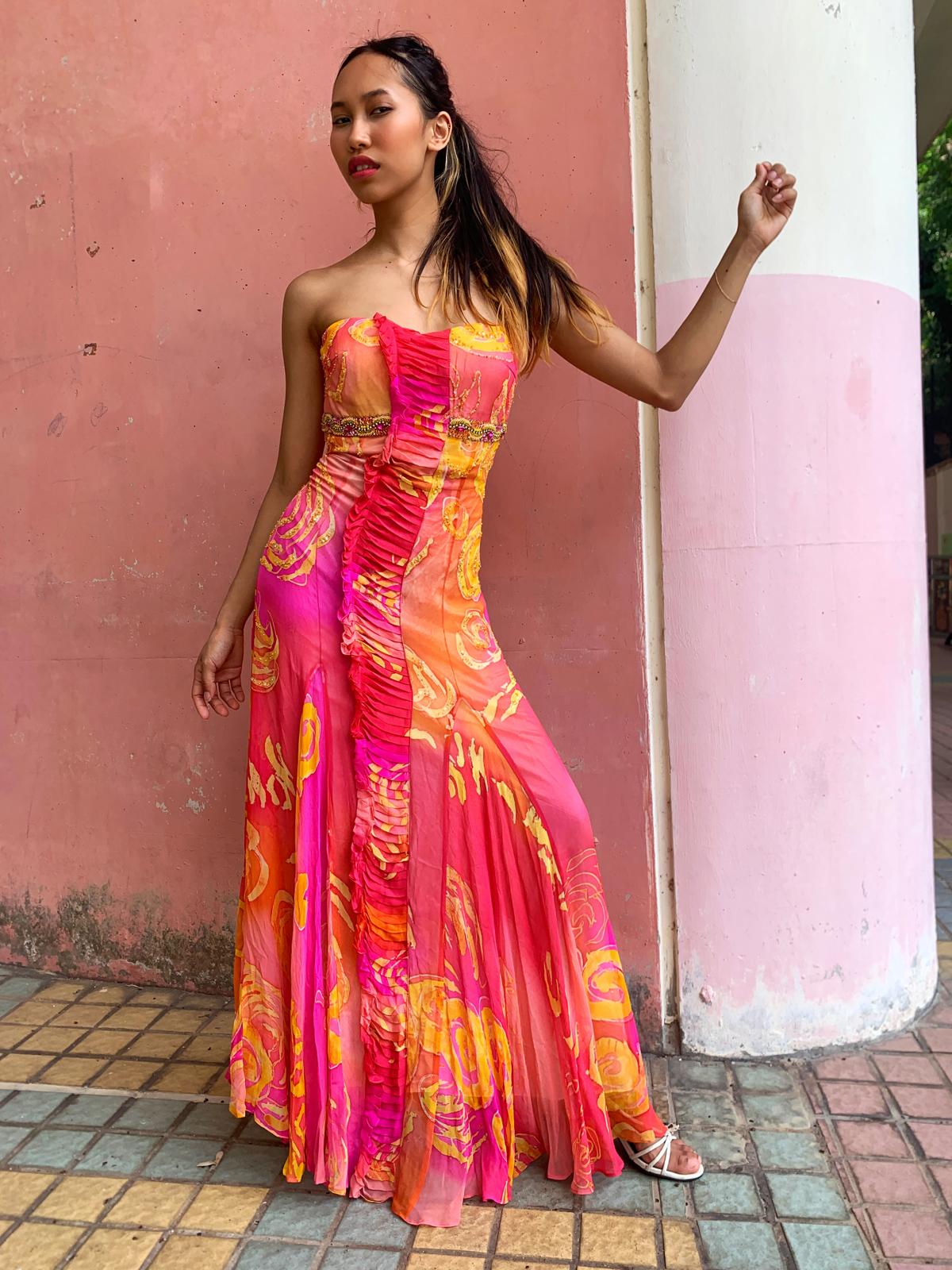 Bright Summer Set Maxi Dress