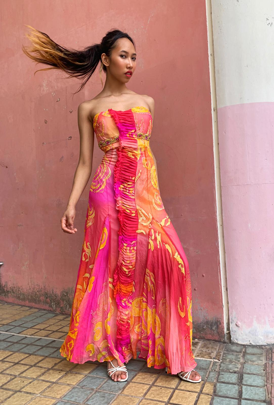 Bright Summer Set Maxi Dress