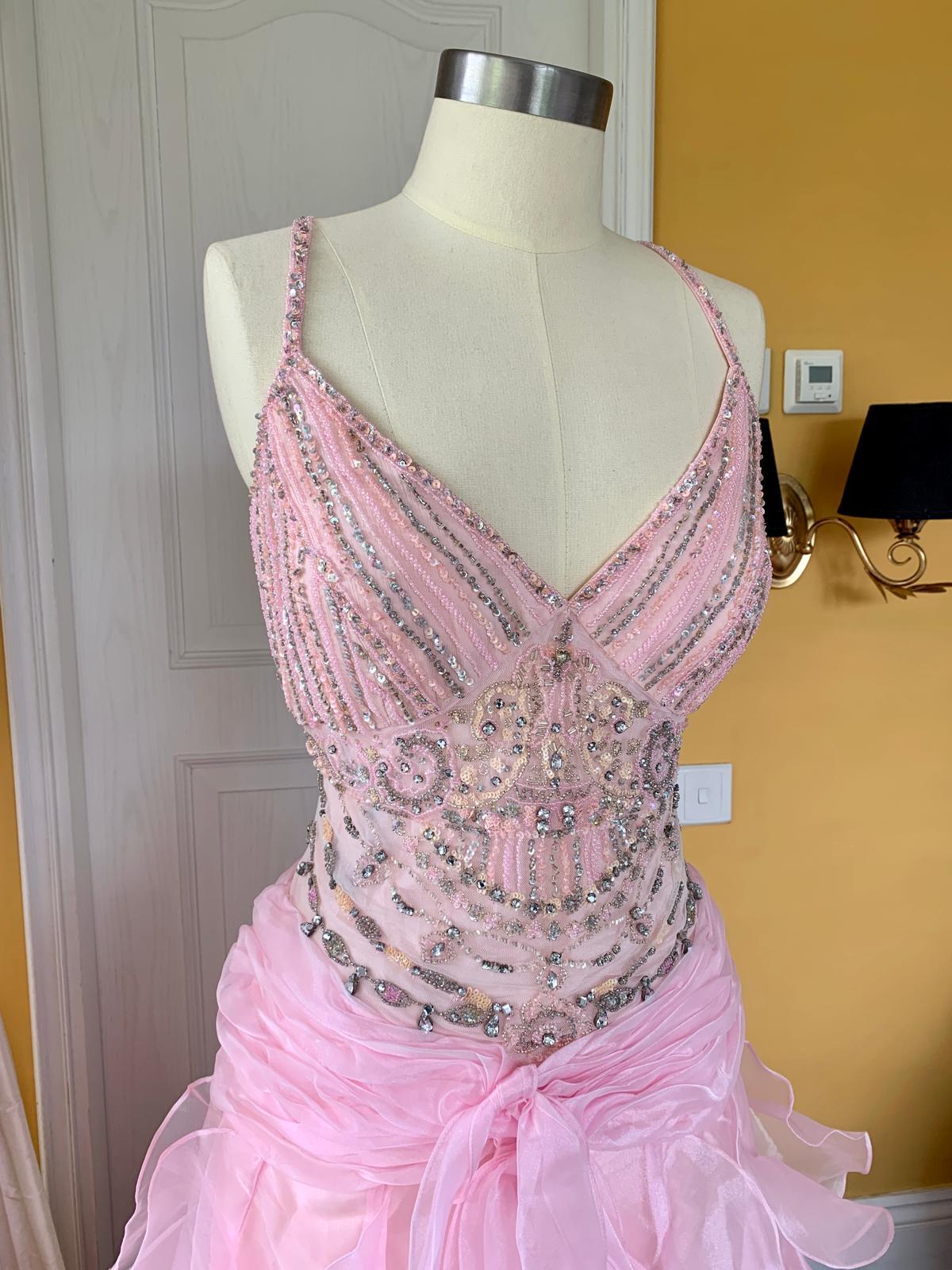 Ballet Pink Tulle Gown