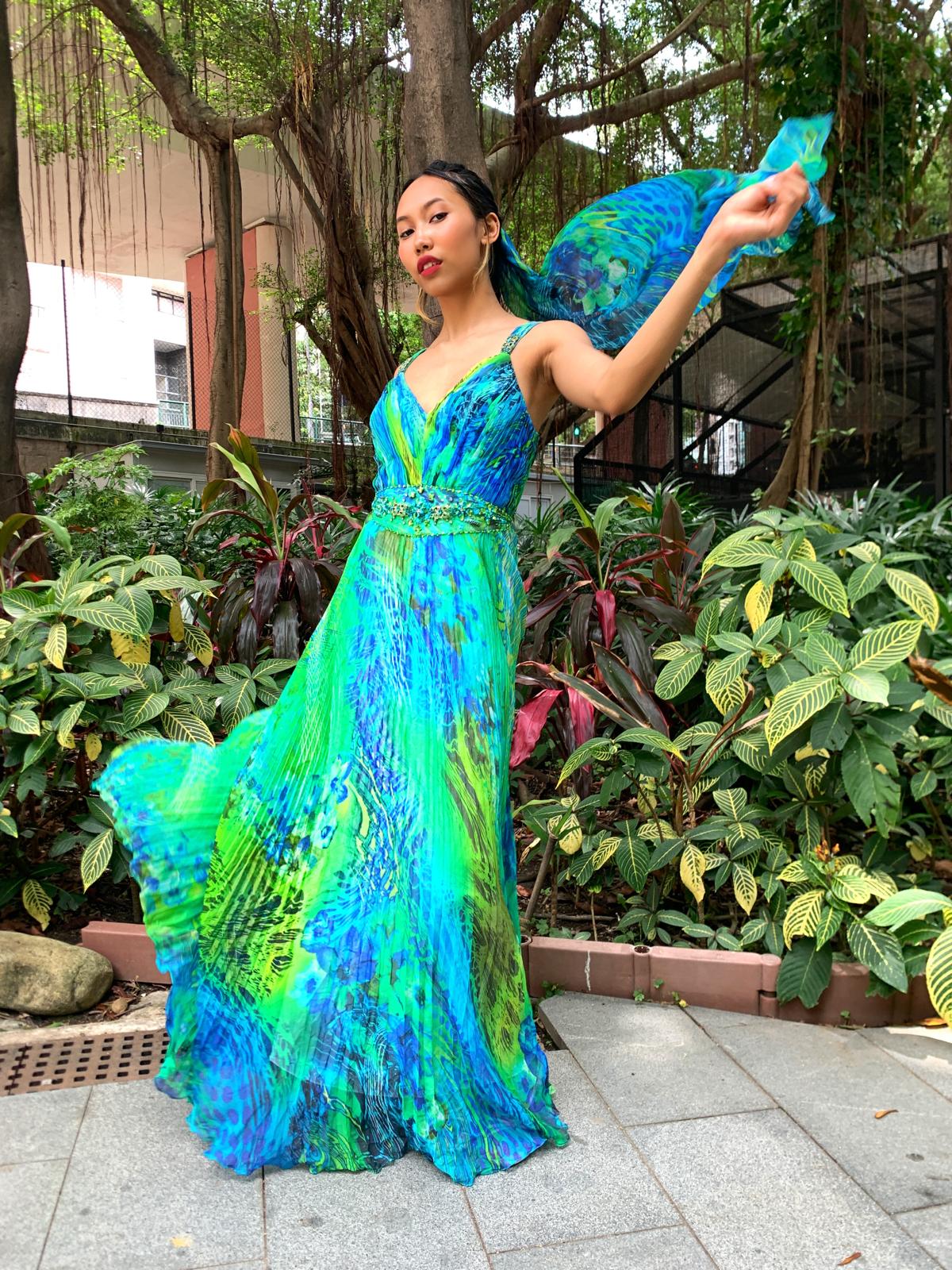 Aqua Ocean Resort Maxi Dress Freis Spirit Aqua Ocean Resort Maxi Dress Freis Spirit