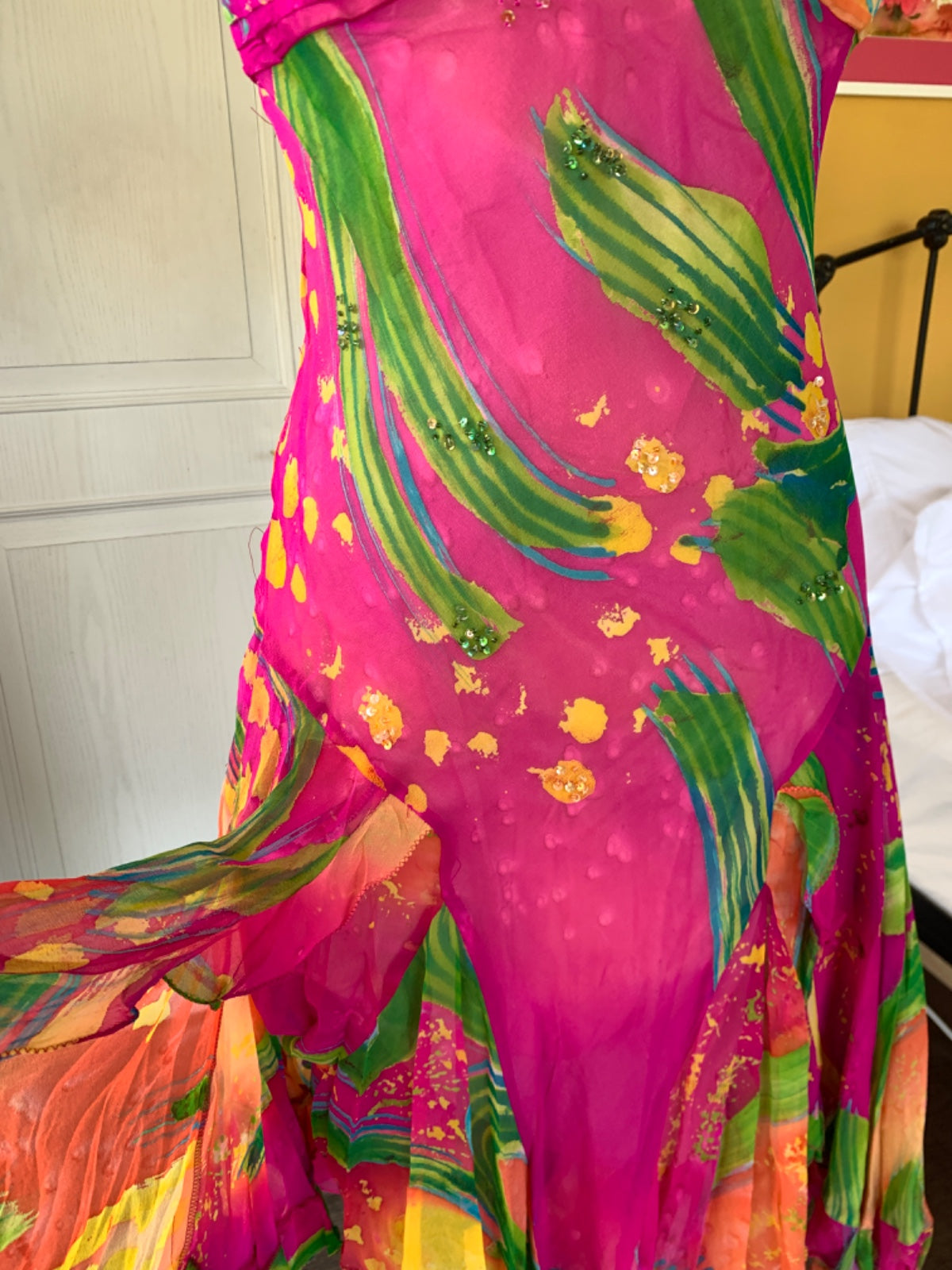 Bright Beauty Midi Dress