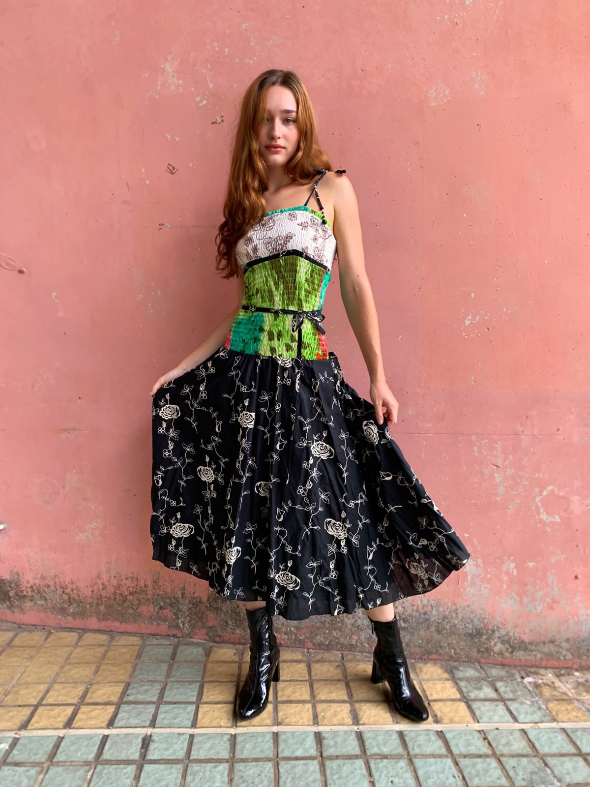 Garden Party Tiered Maxi