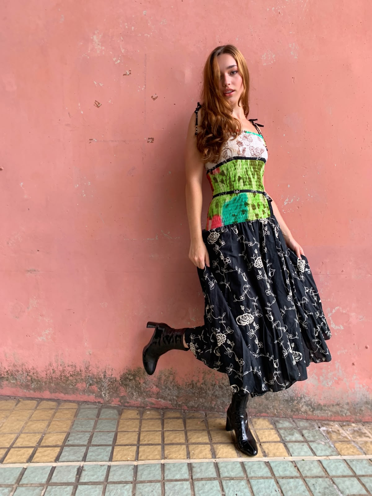 Garden Party Tiered Maxi