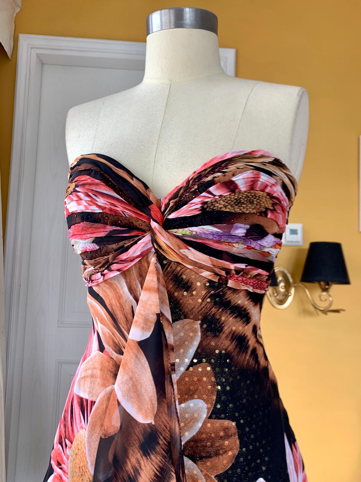 Autumn Daisy Flared Mini Dress