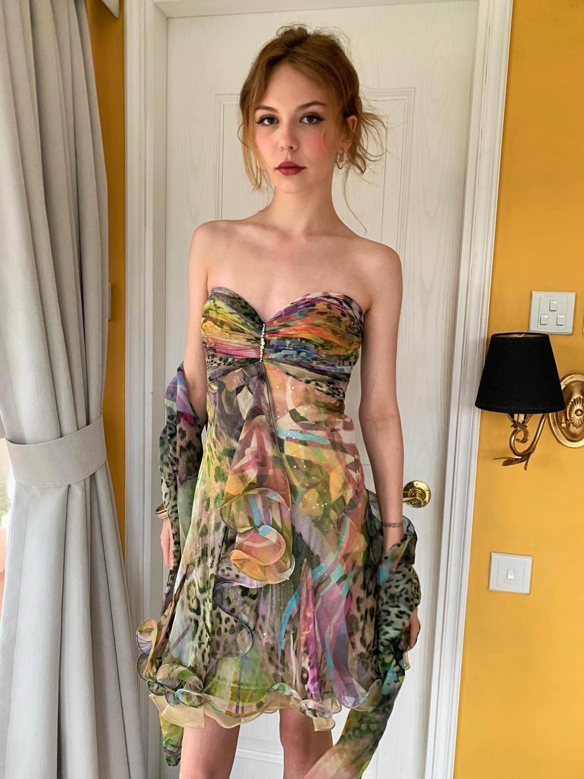 Blossom Whimsy Mini Dress