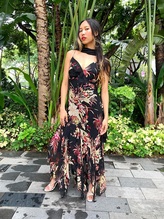 Blooming Tropics Maxi Dress