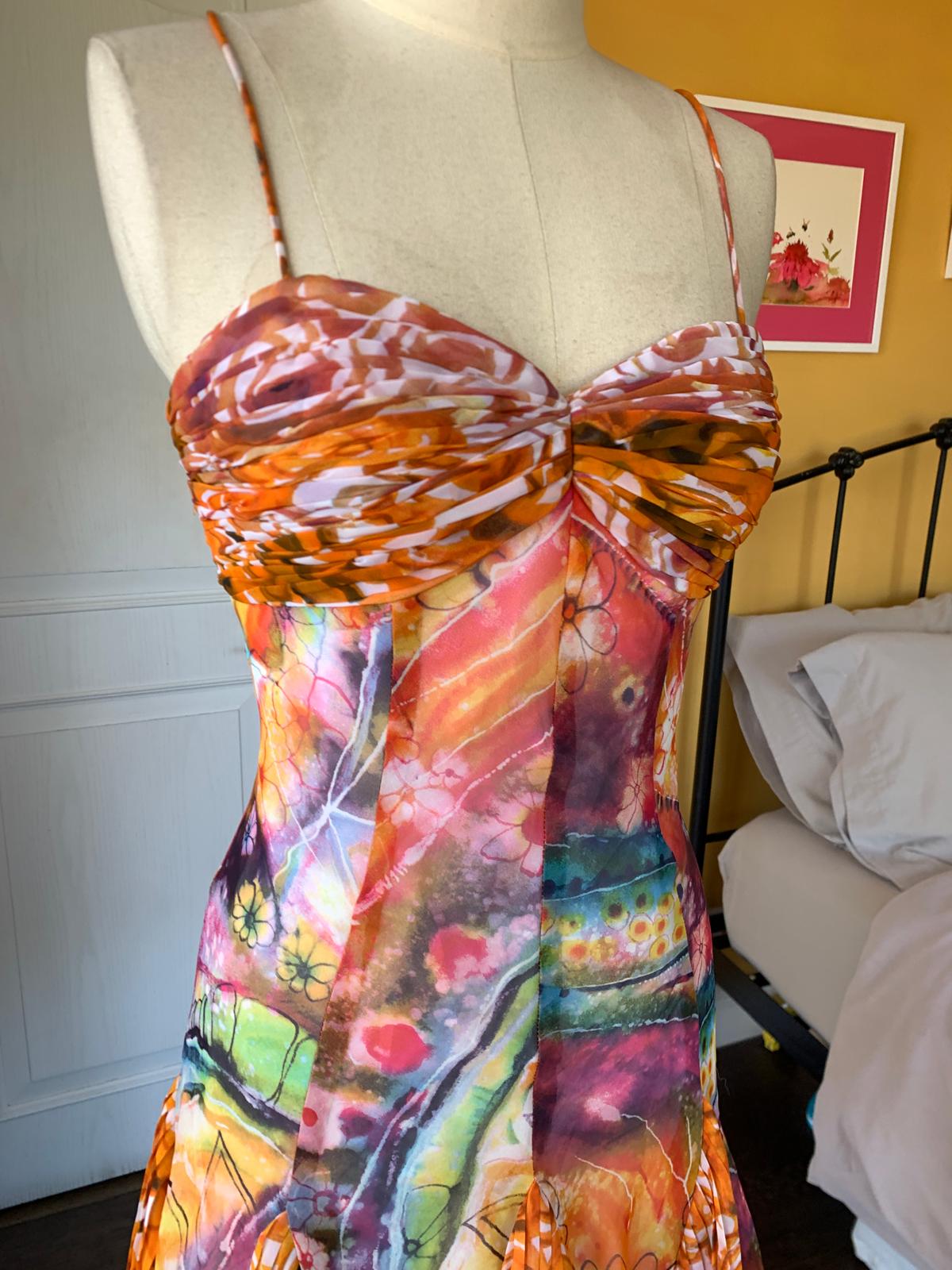 Graphic Sunshine Dress