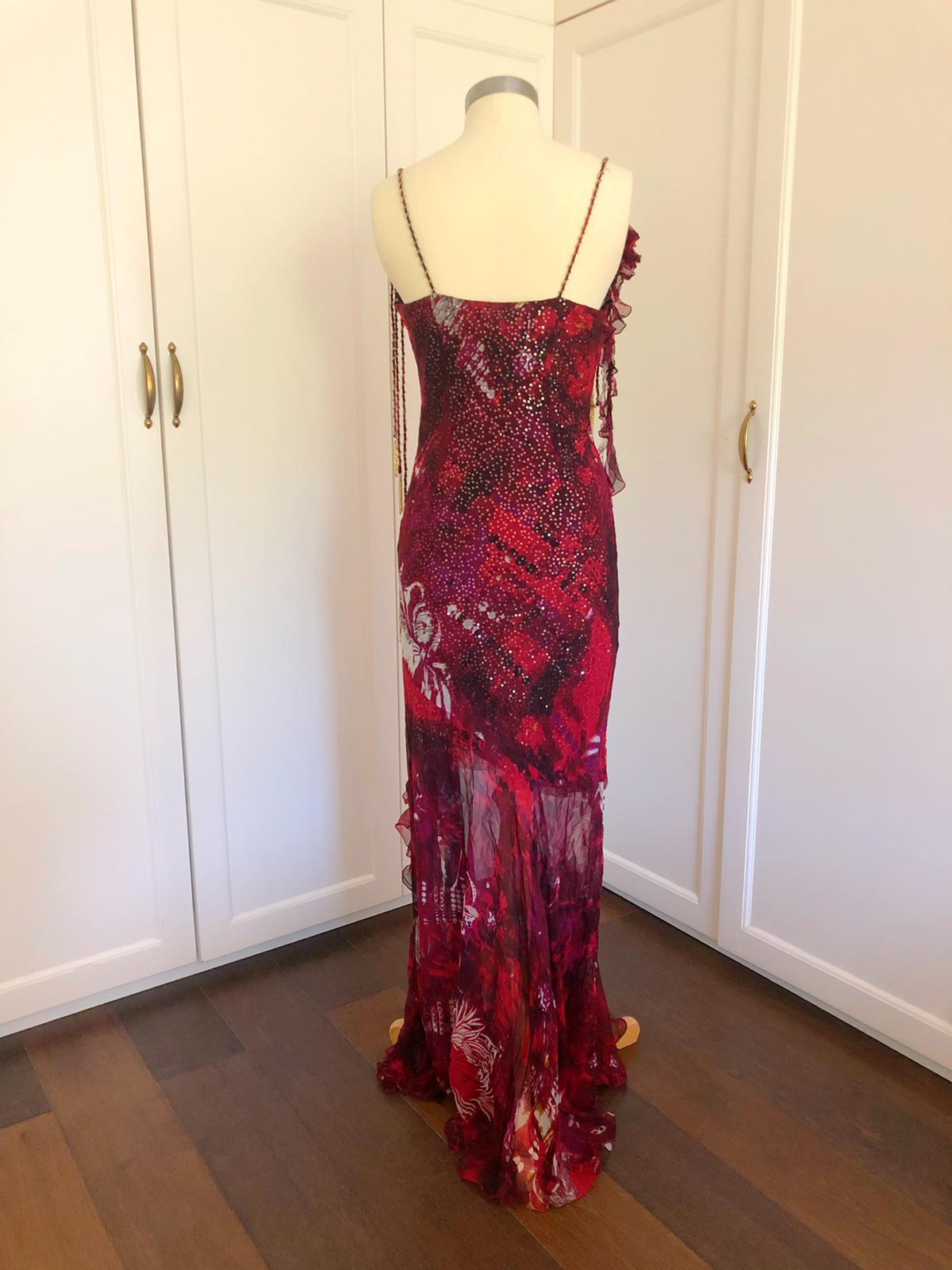 Amaryllis Beaded Maxi Dress