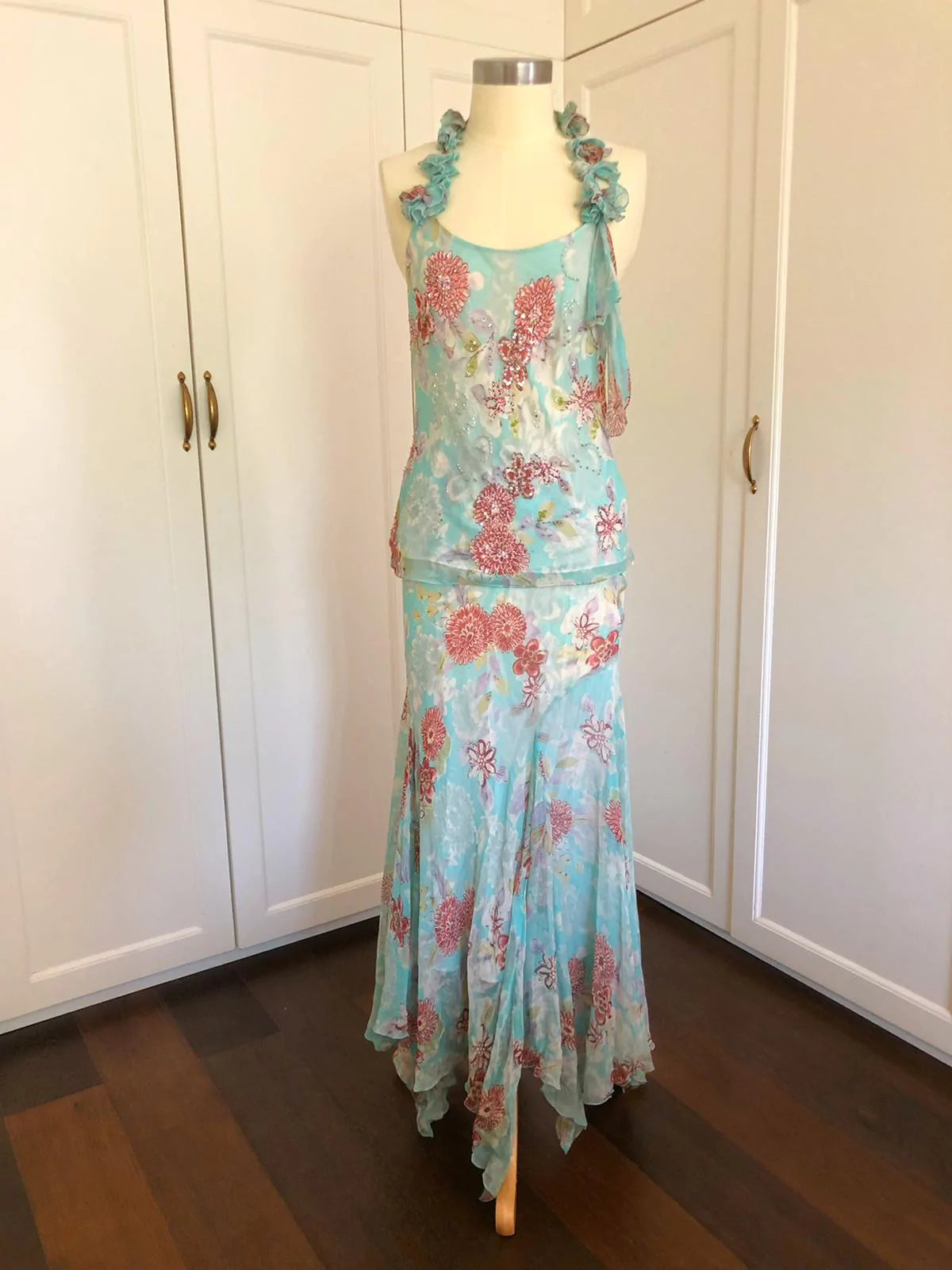 Floral Beaded Dress | Floral Beaded Two-Piece | Freis Spirit