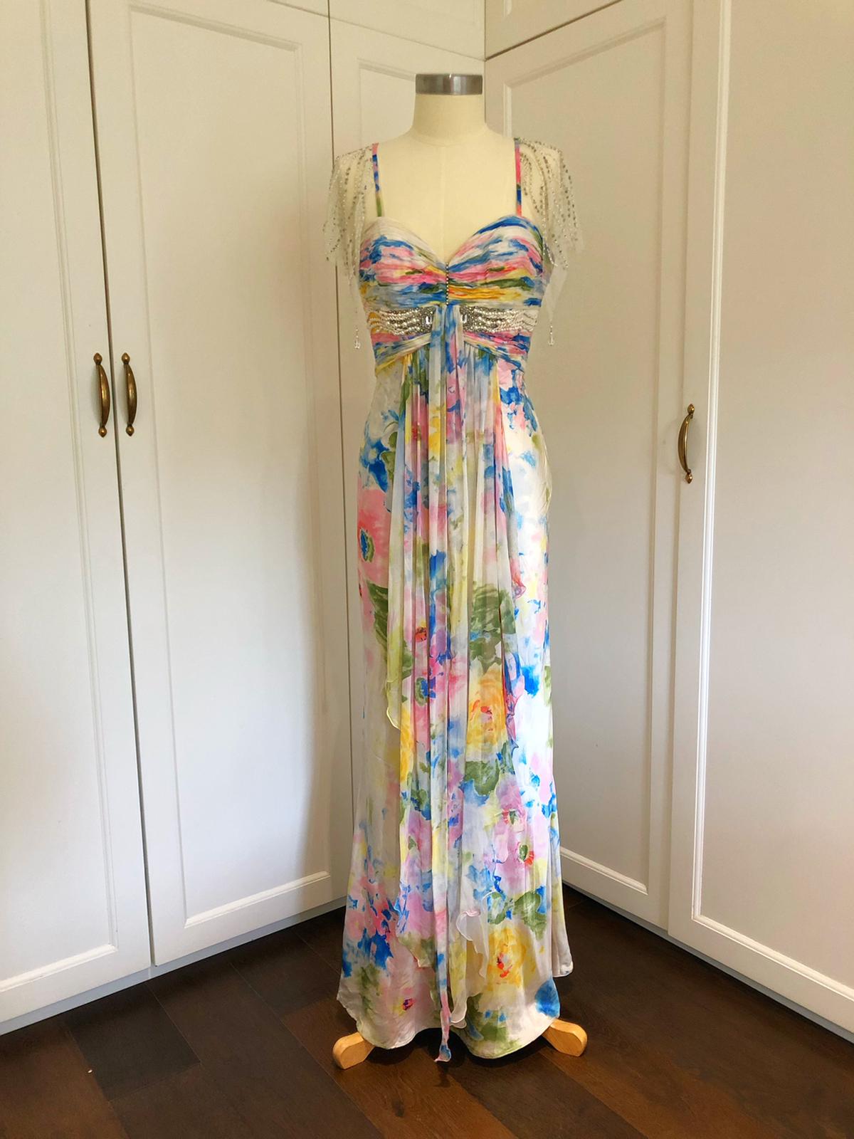 Pastels Floral Maxi Dress | Women's Dress | Freis Spirit