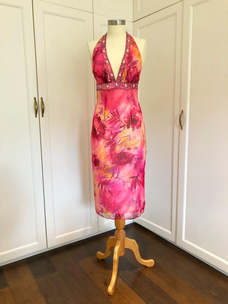 Halter Neck Mini Dress | Sunset Dress | Freis Spirit