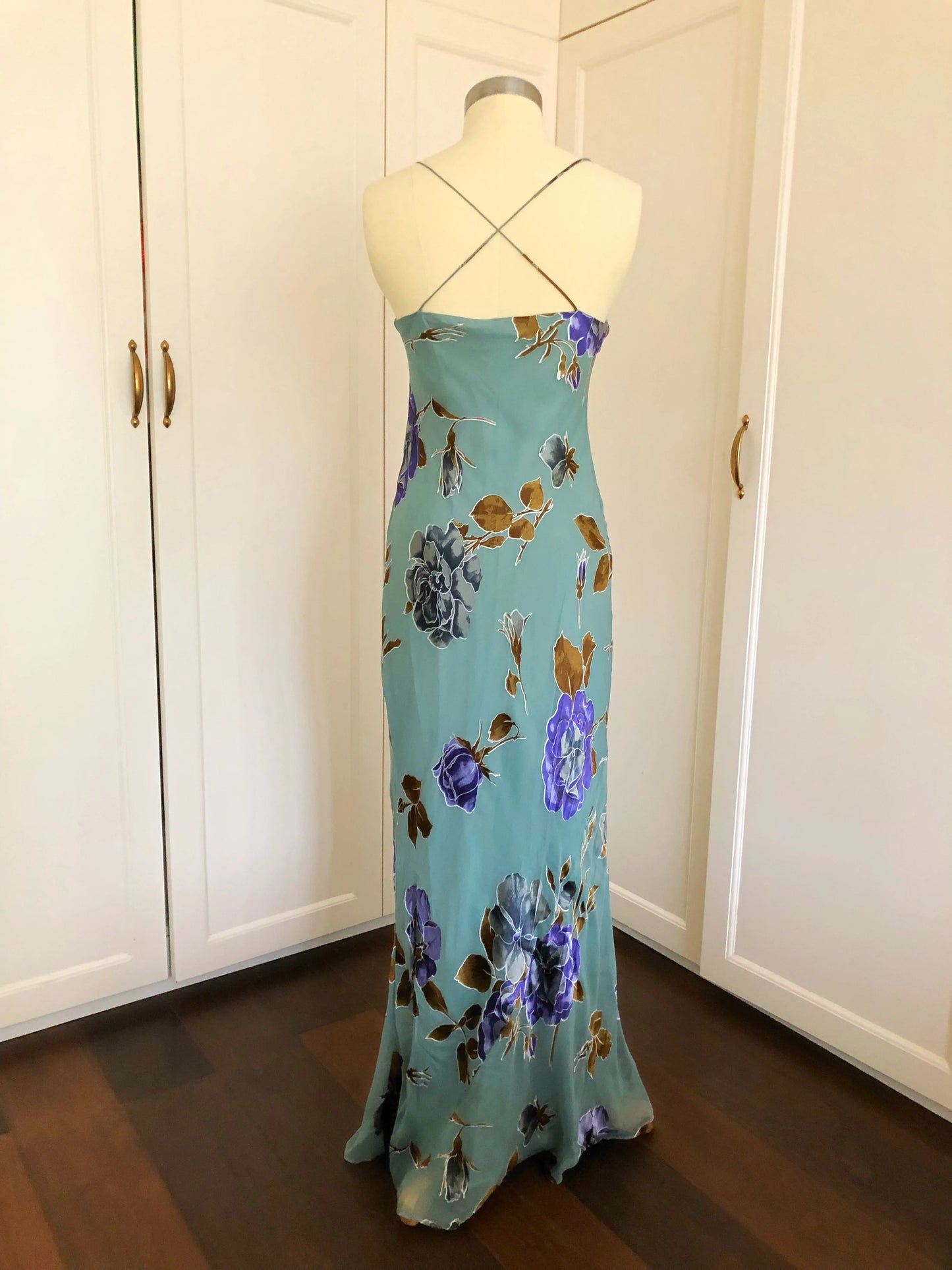 Blue Floral Maxi Dress | Women's Dresses | Freis Spirit