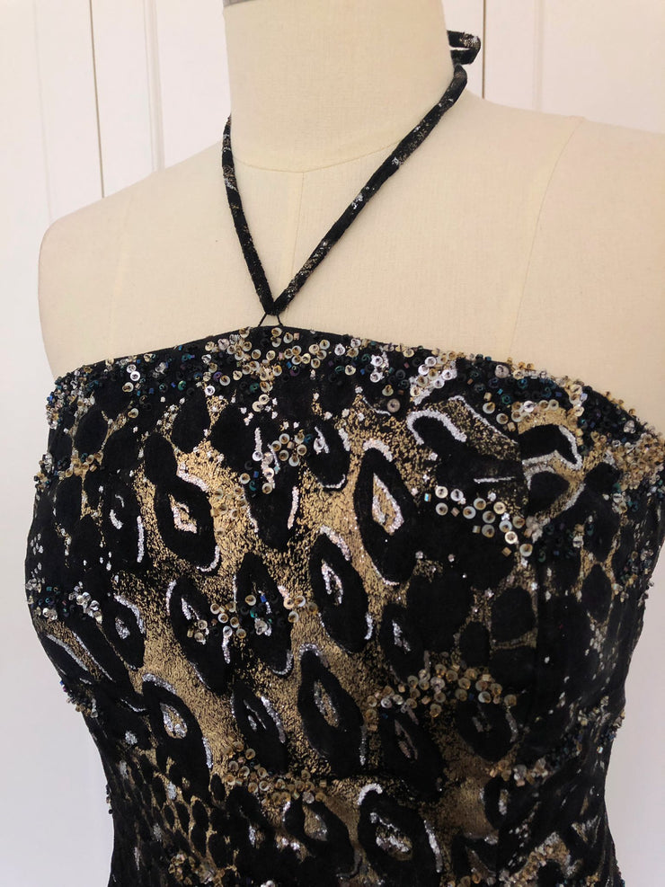 Halter Neck Strap Dress | Sophisticated Dress | Freis Spirit
