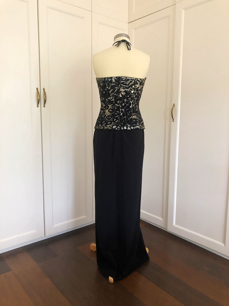 Halter Neck Strap Dress | Sophisticated Dress | Freis Spirit