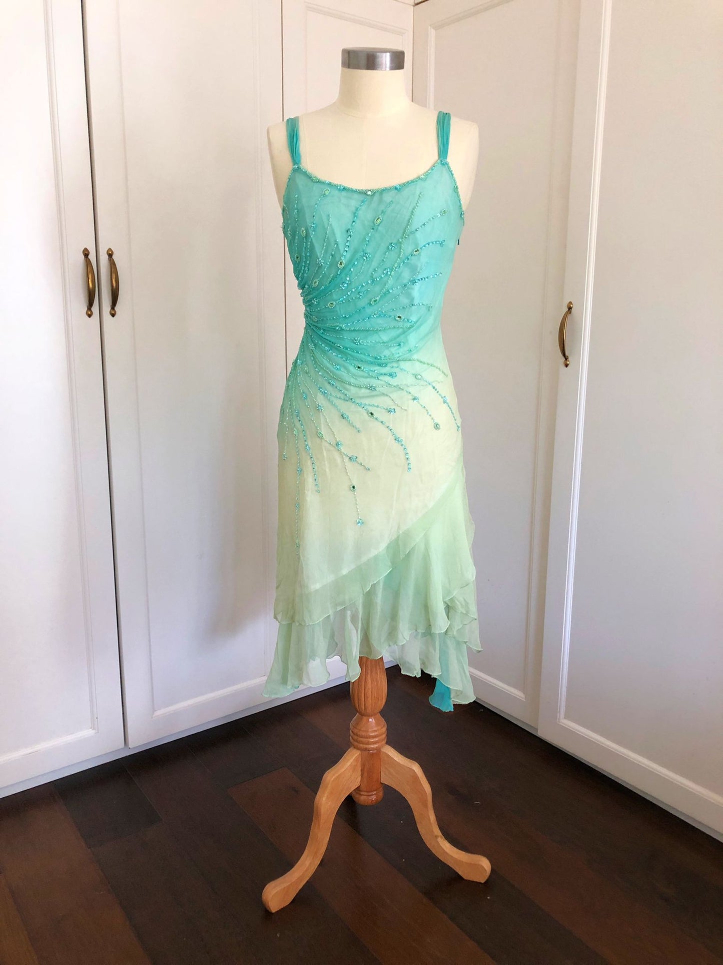 Women's Beach Dresses | Mint Sorbet Sequins Dress | Freis Spirit