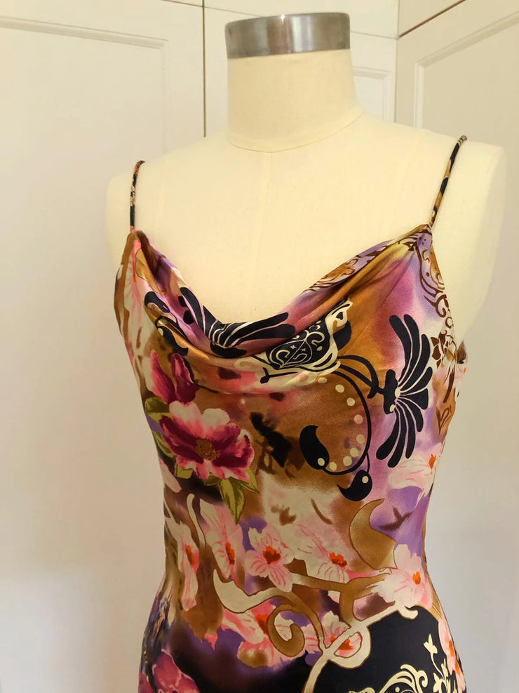 Paisley Print Maxi Dress | floral Paisley Print | Freis Spirit